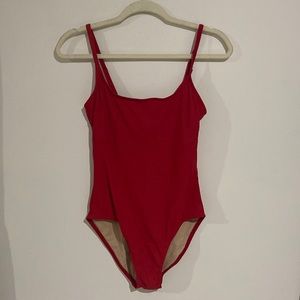 Karla Colletto | Red One Piece Swimsuit - Size 12